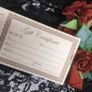 Gift Certificates available!